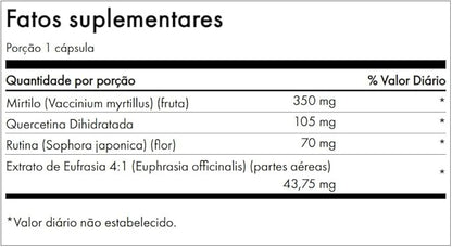 Swanson Bilberry Eyebright Vision Complex 100 Caps