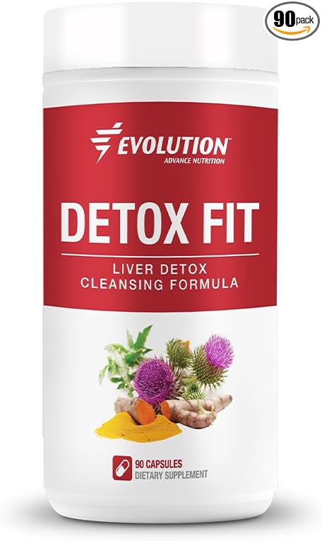 Evolution Advance Nutrition Liver Care Support Formula for Men and Women – Dietary Supplement Support for Liver Detox, Boost Natural Cleansing and Reduce Inflammation (90 Capsules)