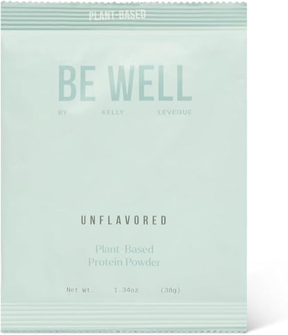 Be Well by Kelly Plant-Based Vegan Protein Powder Sample Pack - Paleo and Keto Friendly, Dairy-Free & Gluten-Free - Low Carb Protein Powder with - 20g+ Protein (3 Servings)
