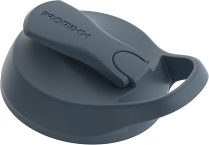 Promixx Pursuit Shaker Bottle Insulated Stainless Steel Water Bottle and Blender Cup, 18oz, Midnight Blue