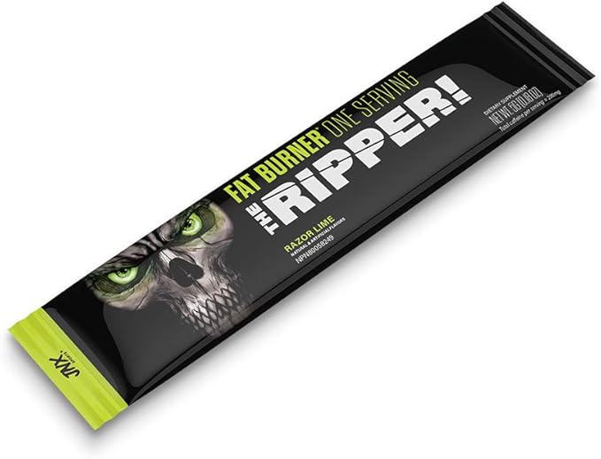 JNX SPORTS The Ripper! Fat Burner - Sample Variety Pack 5 x 8g Sticks | Super Thermogenesis, Appetite Control & Extreme Energy for Men & Women