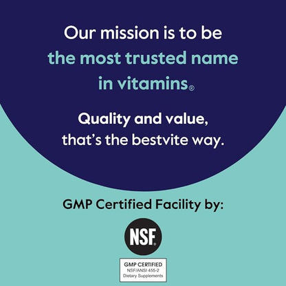 BESTVITE 7-Keto 100mg DHEA (60 Vegetarian Capsules) - No Stearates