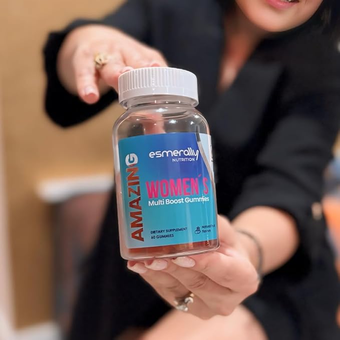 Multivitamin for Women - 180 Multivitamin Gummies - Vitamins for Women - Natural Fruit Flavor - Gluten Free & Non GMO - Pack x 3 Bottles.