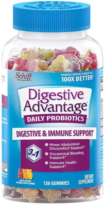 Di gestive-Advantage Daily Probiotics 120 Gummies
