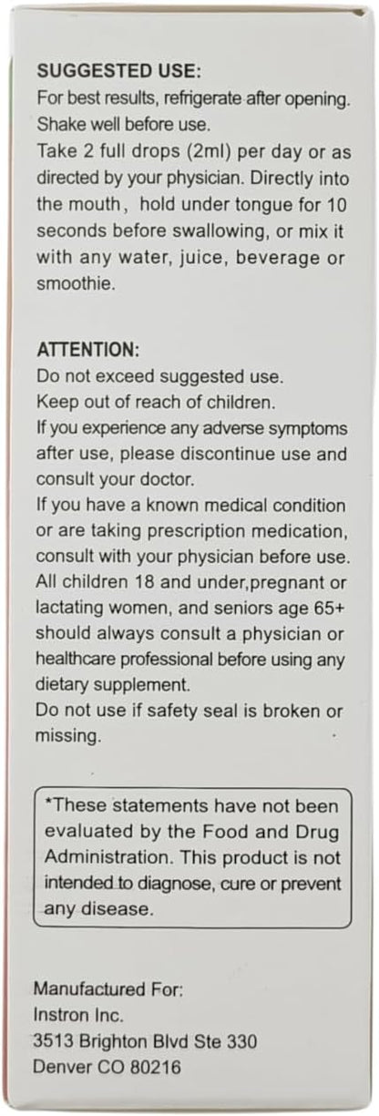 Calcium Magnesium Potassium Supplements,Magnesium Glycinate 400mg Zinc MultiVitamin Drops Calcium Magnesium Supplement High Absorption Vegan Non GMO (60ml/Strawberry Flavor)