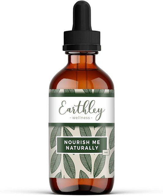 Earthley Wellness, Nourish Naturally, All Natural Herbal Multivitamin, Whole, Natural, Organic Herbs, Natually Occuring Vitamins and Minerals, Trace Minerals (4oz, Nourish Me)