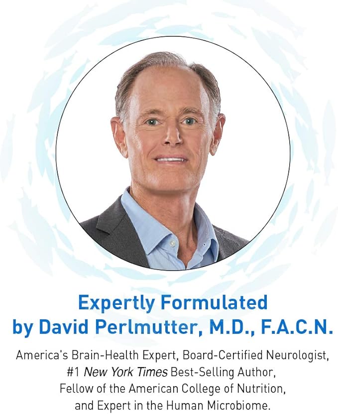 Garden of Life Dr. Formulated Advanced Omega Fish Oil - Lemon, 1,290mg EPA, DHA + DPA in Triglyceride Form, Single Source Omega 3 Supplement for Ultimate Brain & Heart Health, Non-GMO, 180 Softgels