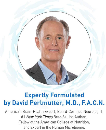 Garden of Life Dr. Formulated Advanced Omega Fish Oil - Lemon, 1,290mg EPA, DHA + DPA in Triglyceride Form, Single Source Omega 3 Supplement for Ultimate Brain & Heart Health, Non-GMO, 60 Softgels