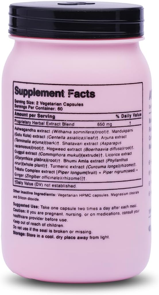 Ananta AllSys Hers Supplement for Women - Support to Maintain 11 Main Bodily Systems, Help to Promotes Hair, Skin and Bone Health, Helps Boost Immune Support (60 Vegan Capsule)