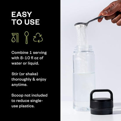 RNWY Lemon Lime Foundation Collagen Powder, Daily Joint Support with Electrolytes and Multivitamin, 10g Collagen Peptides, Sugar Free, 30 Servings