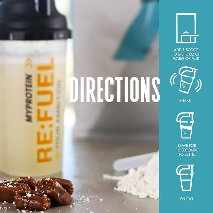 Myprotein - Impact Whey Protein Powder Blend - Naturally Flavored Drink Mix - Daily Protein Intake for Superior Performance - Salted Caramel (5.5 lbs, Pack of 1)