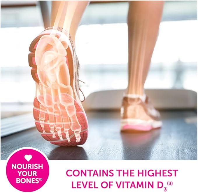 Caltrate Gummy Bites 500 mg Calcium and Vitamin D Supplement, Black Cherry, Strawberry, Orange - 50 Count