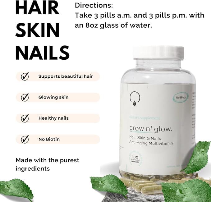 OrganiGrowHairCo Grow n Glow