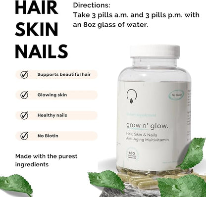 OrganiGrowHairCo Grow n Glow