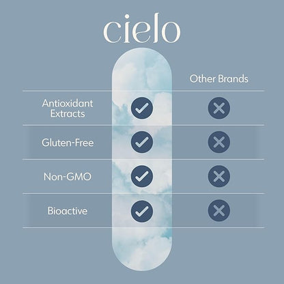 Cielo Golden Hour - Antioxidant Supplement for Healthy Immune System Response - Nutritional Antioxidant Blend for Women and Men (45 Day Supply)