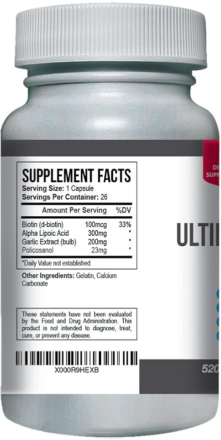 Ultimate PAGG Stack™ 4 Hour Body by Tim Ferriss - Policosanol, Alpha Lipoic Acid, Green Tea Flavonols, Garlic Extract