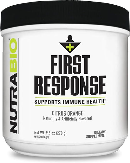 NutraBio First Response Vitamin Supplement, 270g – May Help Fortify Your Immune System for Everyday Health and Wellness