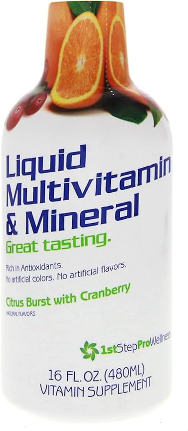 Liquid Multivitamin & Mineral Citrus Burst 16 fl oz (1 pt) 473 ml