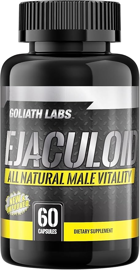 Goliath Labs Men's Booster Capsules [60 Veg Capsules/Bottle] Natural Strength Gainer Pills for Enhancing Male Energy - Supports Longevity, More Volume - Multivitamin Health Supplements