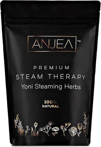 Yoni Steaming Herbs 8 oz (8-16 steams), Vsteam Herbs for Cleansing and Tightening Detox, Natural V Steam Herbs for V Steam Seat Kit, Herbal Sitz Bath Soak, Filter Bags Included