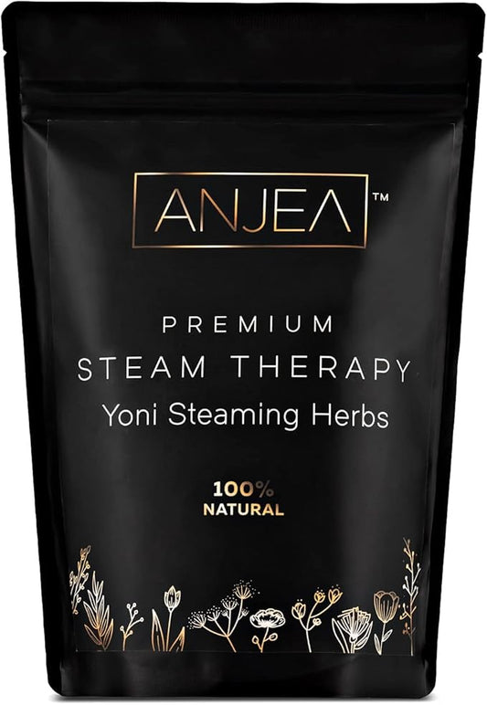 Yoni Steaming Herbs 8 oz (8-16 steams), Vsteam Herbs for Cleansing and Tightening Detox, Natural V Steam Herbs for V Steam Seat Kit, Herbal Sitz Bath Soak, Filter Bags Included