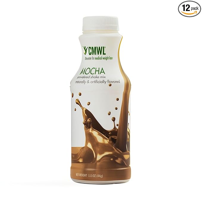 Mocha Powdered Protein Shake Mix | On The Go Meal Replacement Shake | Support Weight Management | Muscle Maintenance | 160 Calories, 16g Protein, 24 Vitamins & Minerals, Low Carb, Zero Trans Fat
