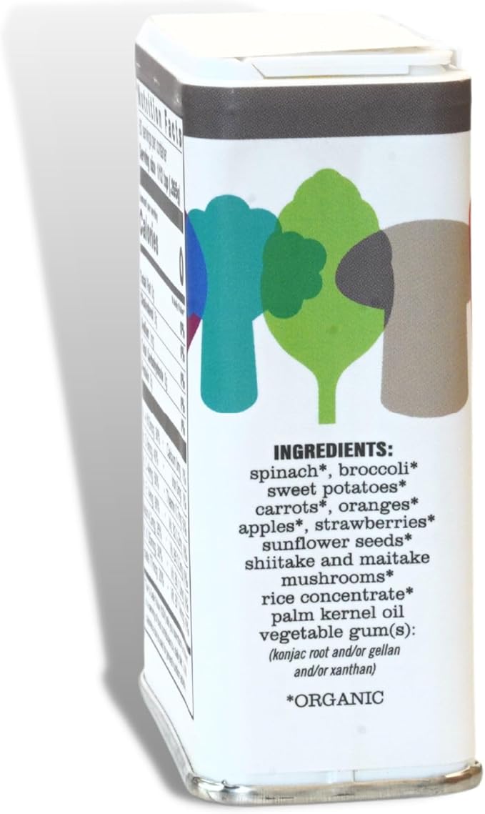 ENOF Organic Powder Supplement Made with 10 Organic Fruits & Vegetables, Gluten-Free, Non-GMO, 6 Mo. Supply