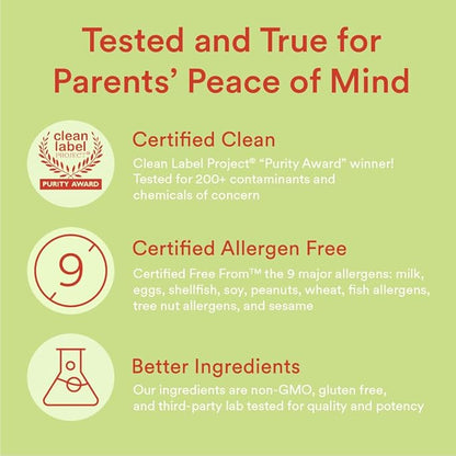 SmartyPants Kids Multivitamin Gummies and Fiber Supplement: Omega 3 Fish Oil (EPA/DHA), Vitamin D3, C, Vitamin B12, B6, Vitamin A, Zinc, Fiber Gummies, Three Fruit Flavors, 120 Count (30 Day Supply)