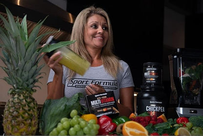 Multivitamin Powder - Drink Mix for Men Women BCAA Amino Acids Won’t Upset Your Stomach - Keto Vegan Multivitamin Fruit Punch - Electrolytes Super B Complex Digestive Enzyme