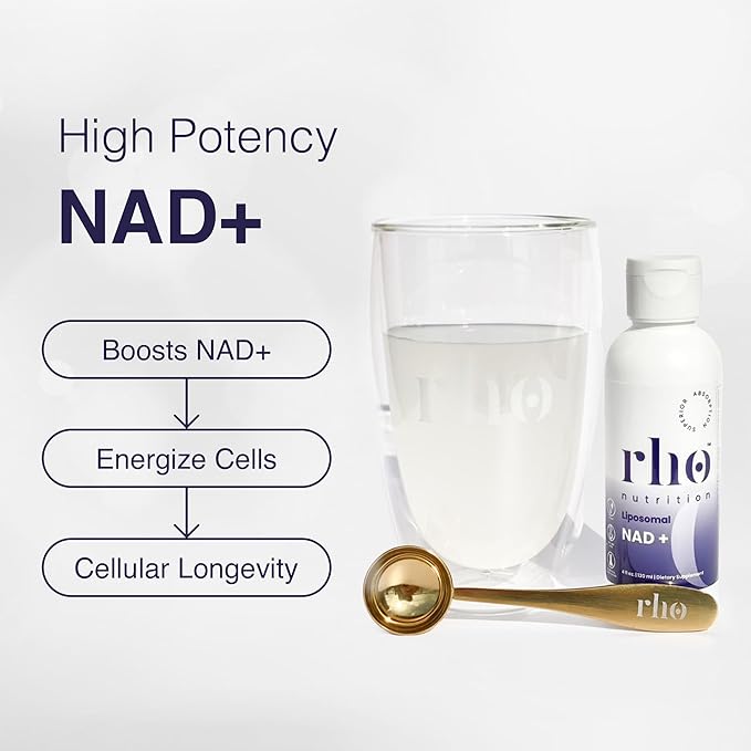 Liposomal NAD+ (6 Pack) - Ultra High Absorption Liquid NAD+ Supplement - NMN or Nicotinamide Riboside Alternative - Supports Cellular Longevity, Healthy Aging, Energy and Metabolism