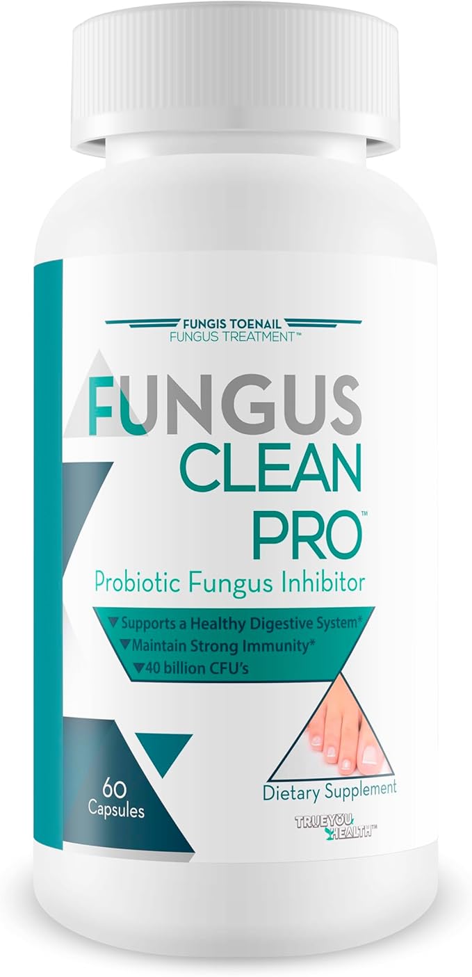 Fungus Clean Pro - Probiotic Fungus Inhibitor - Fight off fungus from the inside out with this powerful fungus defense probiotic - By Fungis Toenail Fungus Treatment - Protect your body from fungus