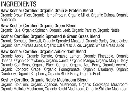 Juvo Raw Green Superfood, 12.7 Ounce, 60 servings, Vegan, Gluten Free, Non-GMO, Kosher