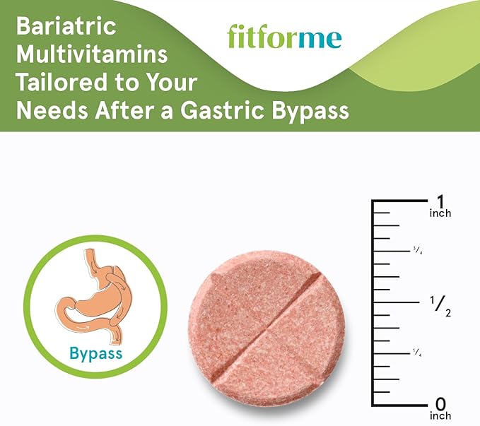 Bariatric Multivitamins After Gastric Bypass - One a Day WLS Forte Chewable - 90 Days Supply of Vitamins & Minerals, Scientifically Proven - Last Batch