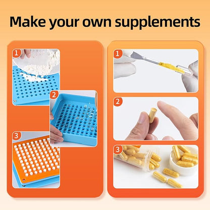 Capsules Size 0, 1000 Count Gel Pill Gelatin Capsules Empty with Bottle, Pill Caps for DIY Supplement Filling, Empty Caps, capsulas vacias para rellenar, Non-GMO Certified, Clear