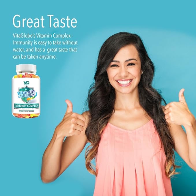VitaGlobe Vitamin Complex - Immunity Support Gummy, 63 Count