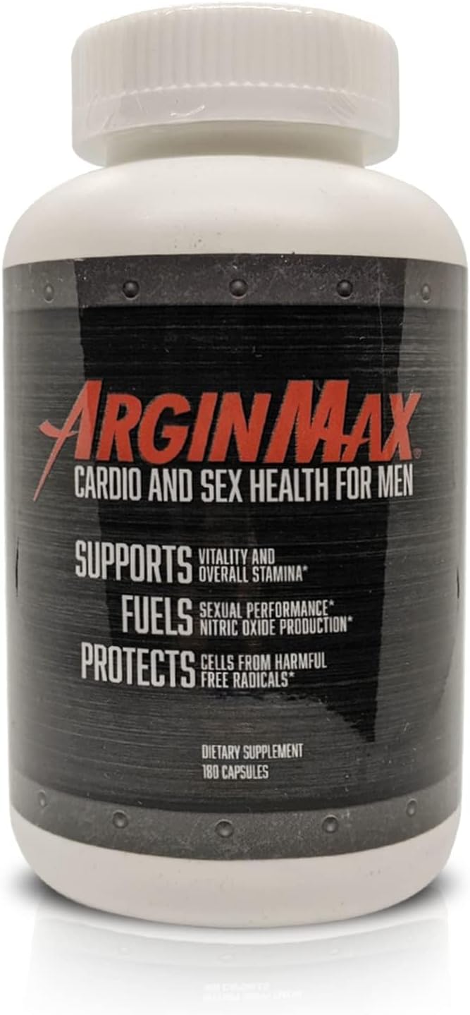 L Arginine Nitric Oxide Supplement for Men - Oxygen & Blood Flow Support, Non GMO Nitric Oxide Booster - Larginine Supplements with Ginseng, Nitric Oxide Supplements for Men - 180 Capsules