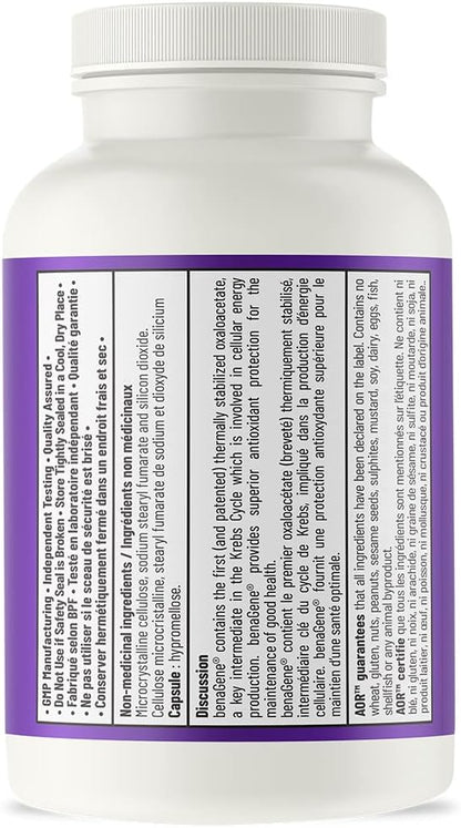 AOR, benaGene, Supports Healthy Aging, Energy and Longevity, Dietary Supplement, 30 servings (30 capsules)