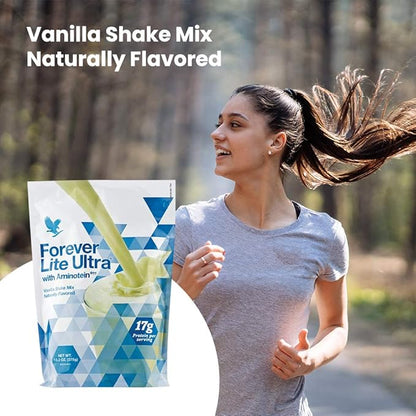 Forever Living - Forever C9 Lite Ultra Vanilla Cleanse Kit - with Aloe Vera Gel, Plant-Powered Protein, Thermogenic Blend, Garcinia Cambogia, & Fiber