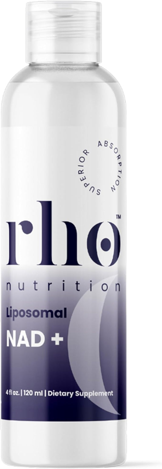 Liposomal NAD+ - Ultra High Absorption Liquid NAD+ Supplement - NMN or Nicotinamide Riboside Alternative - Supports Cellular Longevity, Healthy Aging, Energy Metabolism and Vitality