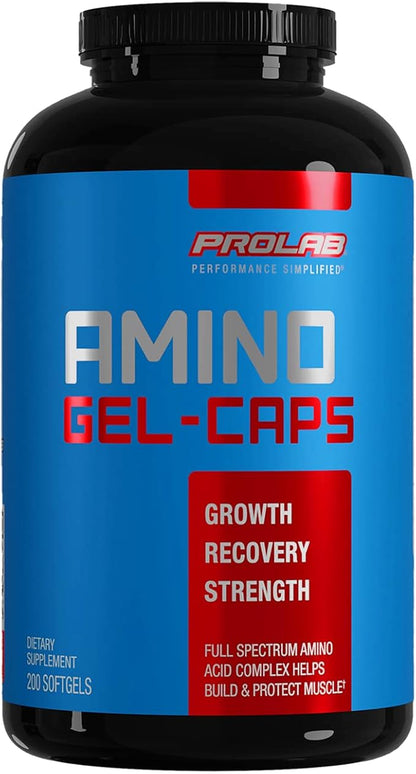 PROLAB Amino GEL-CAPS, 200-Count