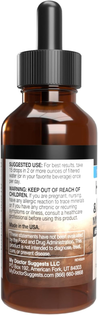 Humic & Fulvic Acid Supplement - Enhanced Nutrient Absorption & Detox, 2oz Liquid - Optimal Wellness Formula