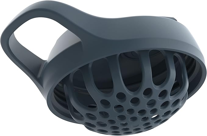 Promixx Pursuit Shaker Bottle Insulated Stainless Steel Water Bottle and Blender Cup, 18oz, Midnight Blue