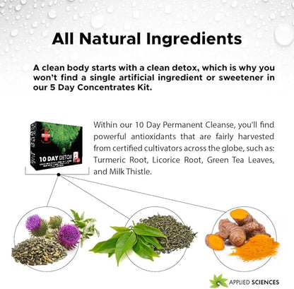Rescue Detox 10 Day Detox +Plus Kit | Permanently Removes All Toxins