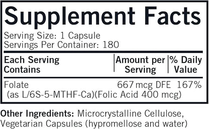 Kirkman - 5-MTHF - 5-METHYLTETRAHYDROFOLATE - Folate to Support Maintenance of Cells*