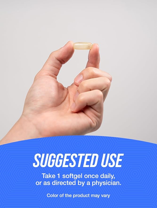 BulkSupplements.com Vitamin E 400 IU Softgels - Vitamin E Supplement, Vitamin E Softgels - as D-Alpha-Tocopherol, Antioxidants - Gluten Free, 1 Softgel per Serving, 180 Count (Pack of 1)