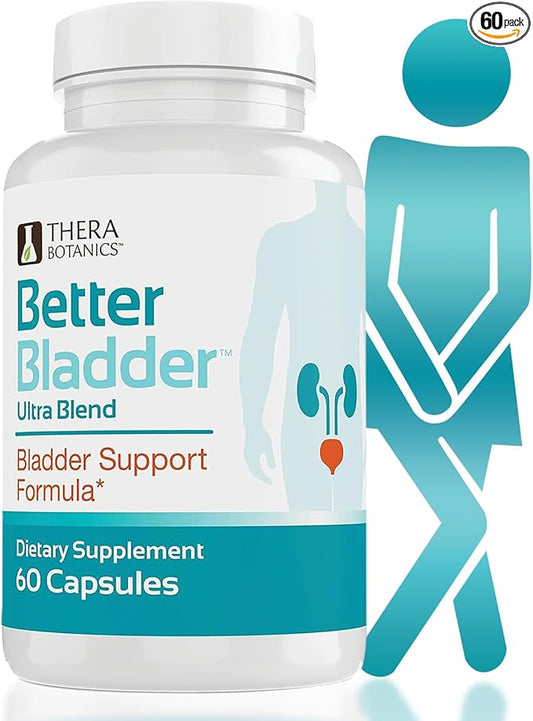 Ultra Control Supplement for Women & Men – Bladder Support Supplement to Help Reduce Urinary Leaks, Frequency & Urgency - 60 Count (1 Bottle)