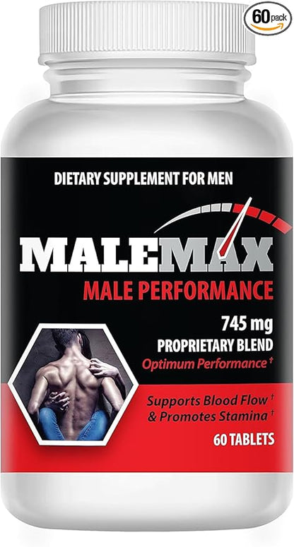 Perform- Male Supplement- Men Add 1-3 Inches Fast- All Natural, Lab Tested for Purity- No Banned Substances- 60 Tablets