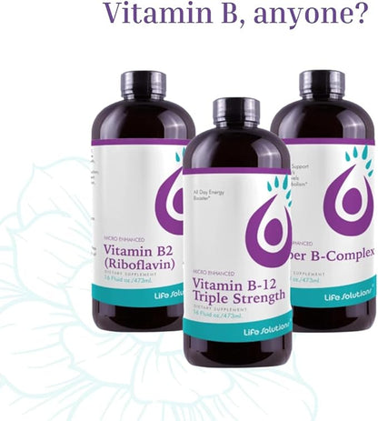 Liquid Super B-Complex - 16 Oz. Naturally Support Your Body's Energy Levels and Metabolism