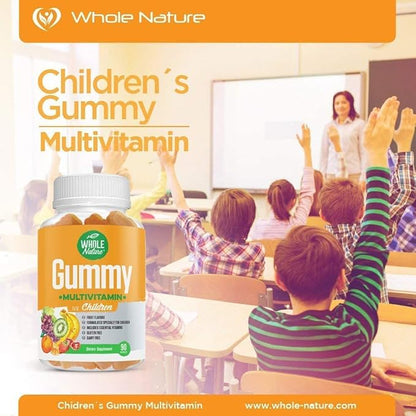 Kids Vitamins - Complete Daily Essentials Childrens multivitamin and Minerals for Overall Wellness, 90 Gummies Supplements Fruit Flavor, No Artificial Sugar, Dairy and Gluten Free (3)