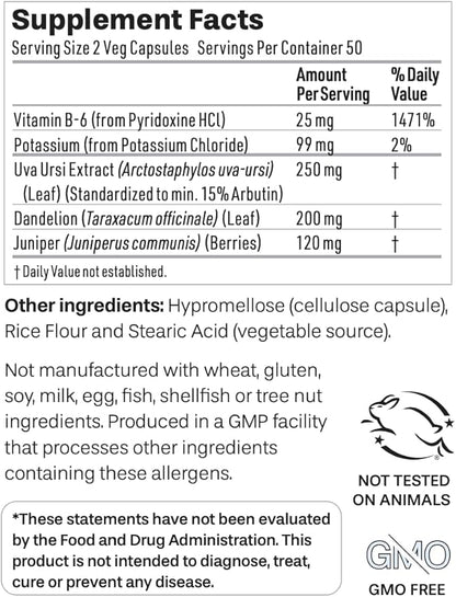 NeuEve Urine Control with Natural Drain Daily Supplement | Helps Reduce Urine Retention, Supporting a Healthy Urinary Tract